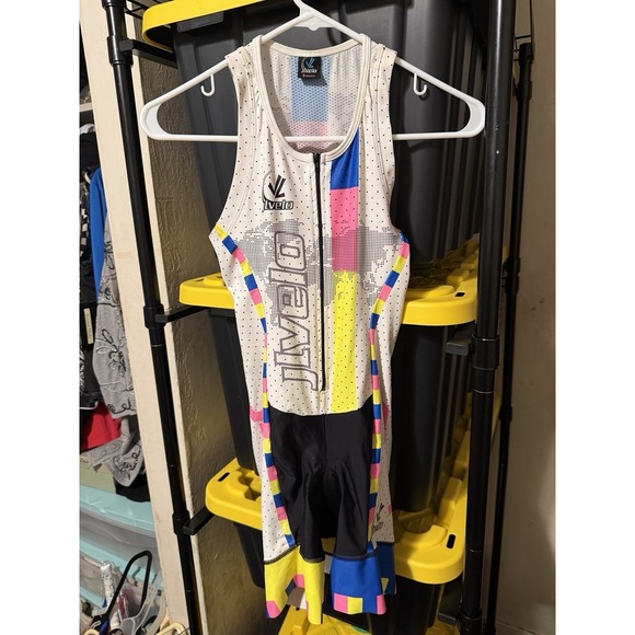 JLvelo Pants - JL Velo Women's Cycling Bib Shorts Size S